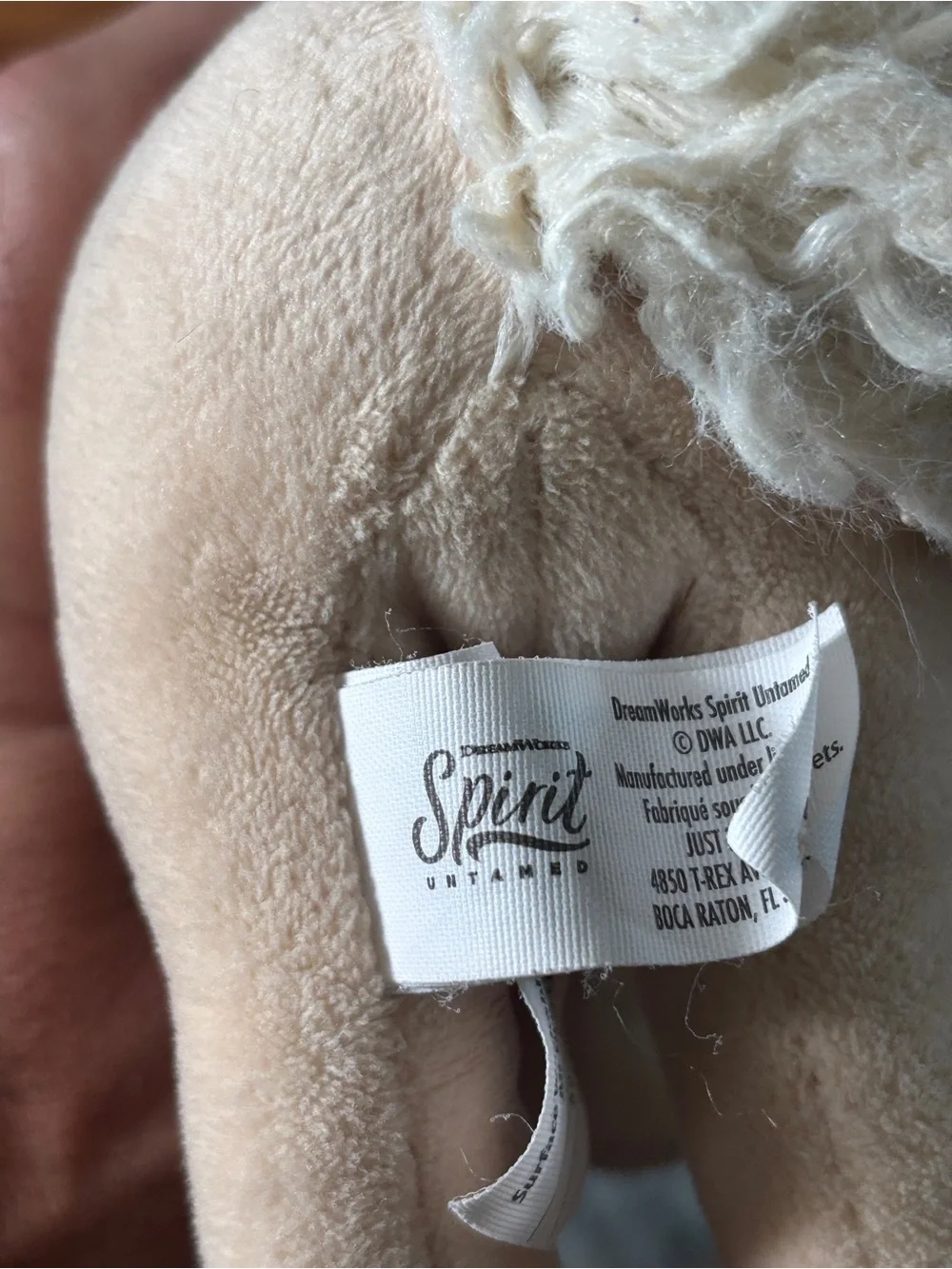Dreamworks Spirit Cream horse